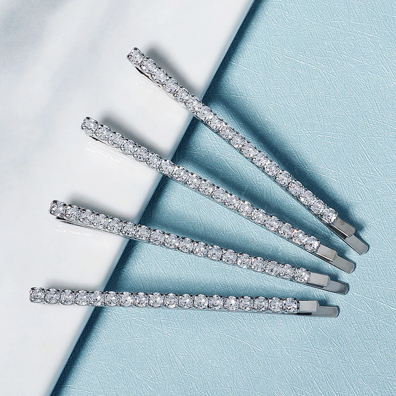 Rhinestone Hair Clips Women Girls Hair Accessories Jewelry Hairpin Headwear