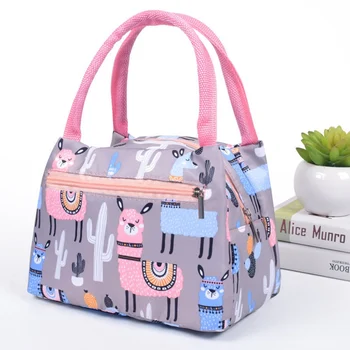 

Newest Adults Women Portable Thermal Insulated Lunch Bag Kids Girl Picnic Waterproof Tote Cooler Lunch Box Bag