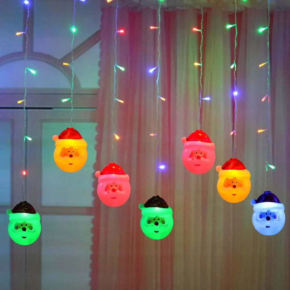 

BRELONG LED Christmas Light String with 15LED Indoor and Outdoor Christmas Decoration Lights EU/US