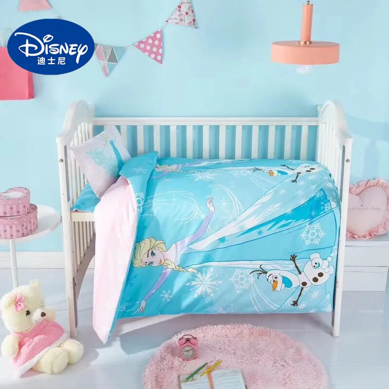 frozen cot bed bedding