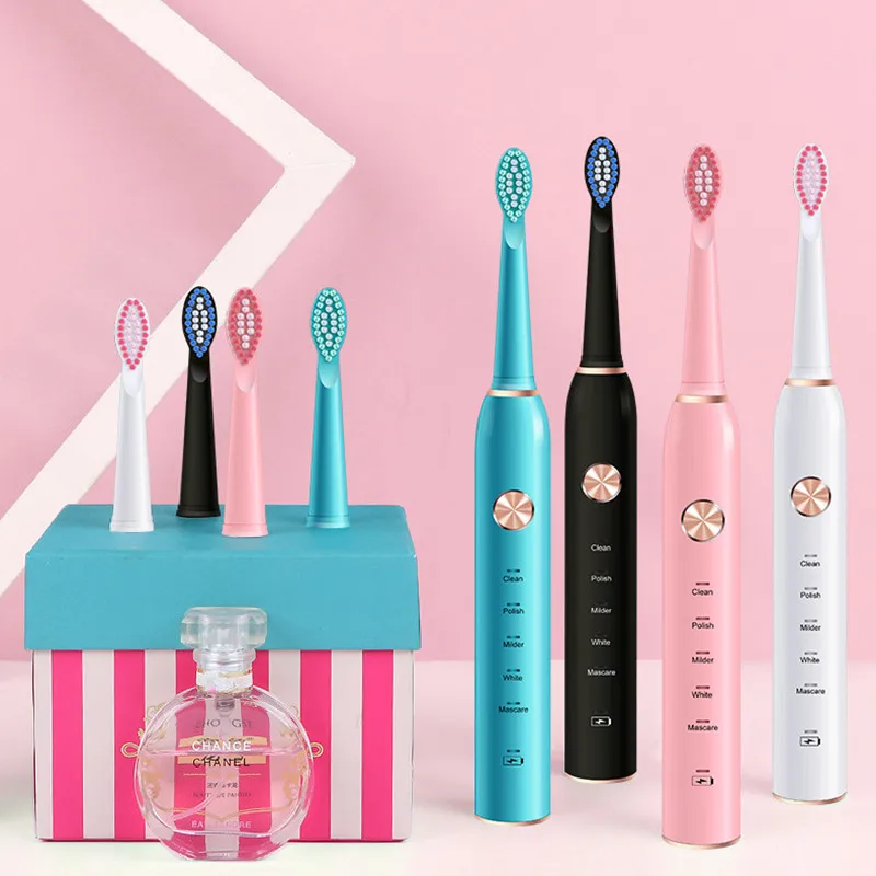 Electric Toothbrush XM-801 Oral B Sonic Waterproof Rechargeable Timer Brush Portable with Case Tooth Brush Sensitive Clean Electric Toothbrush XM-801 Oral B Sonic Waterproof Rechargeable Timer Brush Portable with Case Tooth Brush Sensitive Clean