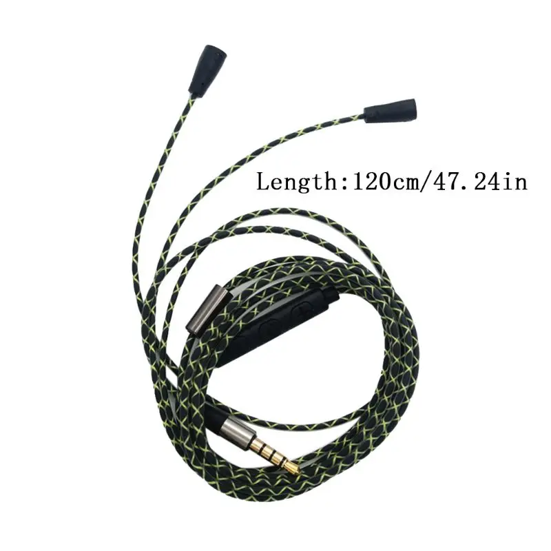 

Replaced Headphone Cable Line with Microphone for IE8 IE80 IE8i Earphone Headset