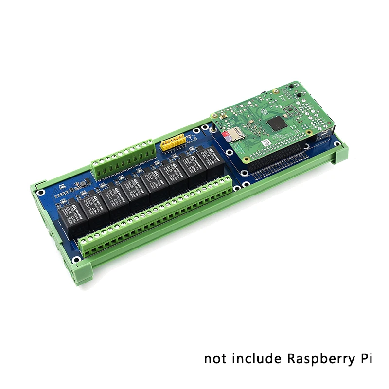Raspberry Pi 4B/3B+/3B/Zero 8 Channel Relay Extention Board with Indicator Light for Raspberry Pi Smart Home