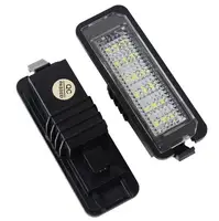 מנורות led 2pcs 12V לוחית הרישוי LED מספר מנורות אור עבור פולקסווגן גולף 4 5 6 7 לוחית הרישוי פולו 6R רכב האורות החיצוניים אביזרים (5)