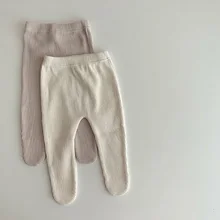 MILANCEL 2020 Одежда для новорожденных в полоску детские колготки, осенняя одежда для детей штаны для мальчиков трусы для маленьких девочек MILANCEL 2020 Одежда для новорожденных в полоску детские колготки, осенняя одежда для детей штаны для мальчиков трусы для маленьких девочек