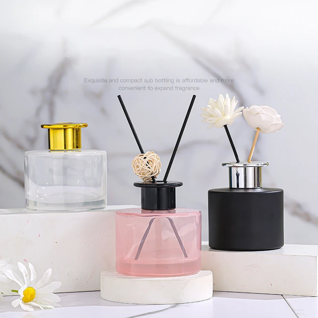 5pcs/lot 150ml/200ml Aromatherapy Colored Glass Bottles for Reed Diffuser, Essential  Oil and Home Fragrance Perfume Home Decor - AliExpress