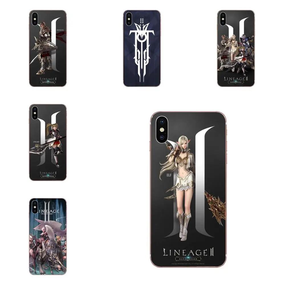 Game Lineage 2 Revolution Soft TPU Best Cases For Huawei P7 P8 P9 P10 P20 P30 Lite Mini Plus Pro Y9 Prime P Smart Z 2018 2019 | Мобильные