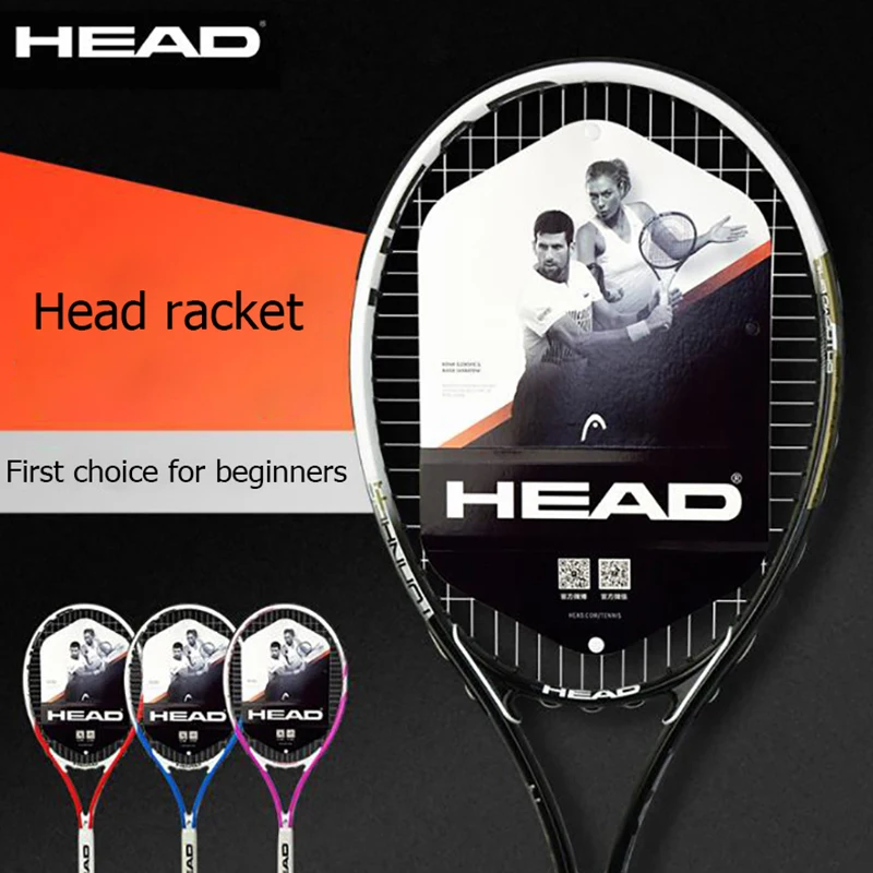 Теннисная ракетка оригинальная головка Теннисная ракетка углеродная Теннисная ракетка Tenis Raquete HEAD Raquet Tenis Paddle 4 1/4 Raquetero De Tenis