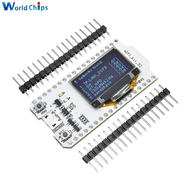 Esp32 Development Board 0.96 Inch OLED Digital Display Bluetooth WIFI Module CP2102 32M Flash Internet of Things For Arduino 1