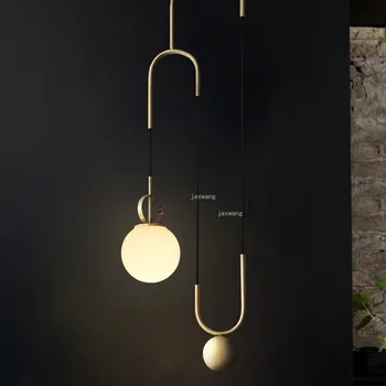 

Modern Decor Glass Pendant Light Simple Design Home Indoor Decoration LED Luster Lighting Light Fixtures Kitchen Hanging Lamps