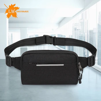 

Men Waist Bag for Business Fashion Functional Fanny Pack Male Money Phone Belt Bag Pouch Chest bag Women Bum Bag Logo Customize