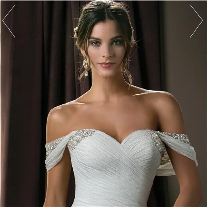 Вышивка vestido de noiva кружева атласа дизайн Милая изящная Русалка Бисероплетение Свадебное платье Платья для подружек невесты