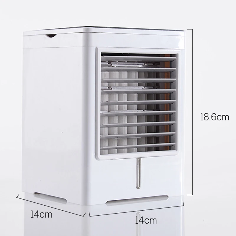

SANQ Usb Mini Portable Air Conditioner Humidifier Purifier Desktop Air Cooling Fan Air Cooler Fan For Office Home
