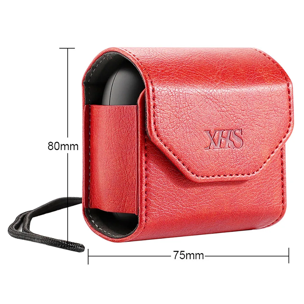 VOBERRY Protective Case Cover Leather Scratch Shock Resistant For Beat S Powerbeats Pro Haute Custom Leather