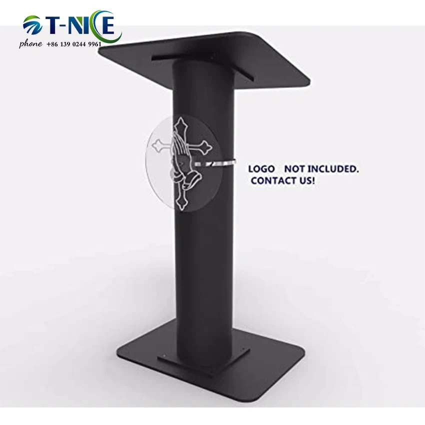 Award Podium Church Prayer Blessing Pulpit Acrylic Transparent Podium Commercial Events Lectern Laptop Dais