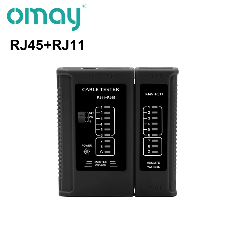 ethernet cable tracer OMAY Network Cable Tester RJ45 RJ11 HDMI Wire Line Finder Multifunction Industrial Control Elements for RJ45 RJ11 HDMI elegiant cable tester Networking Tools