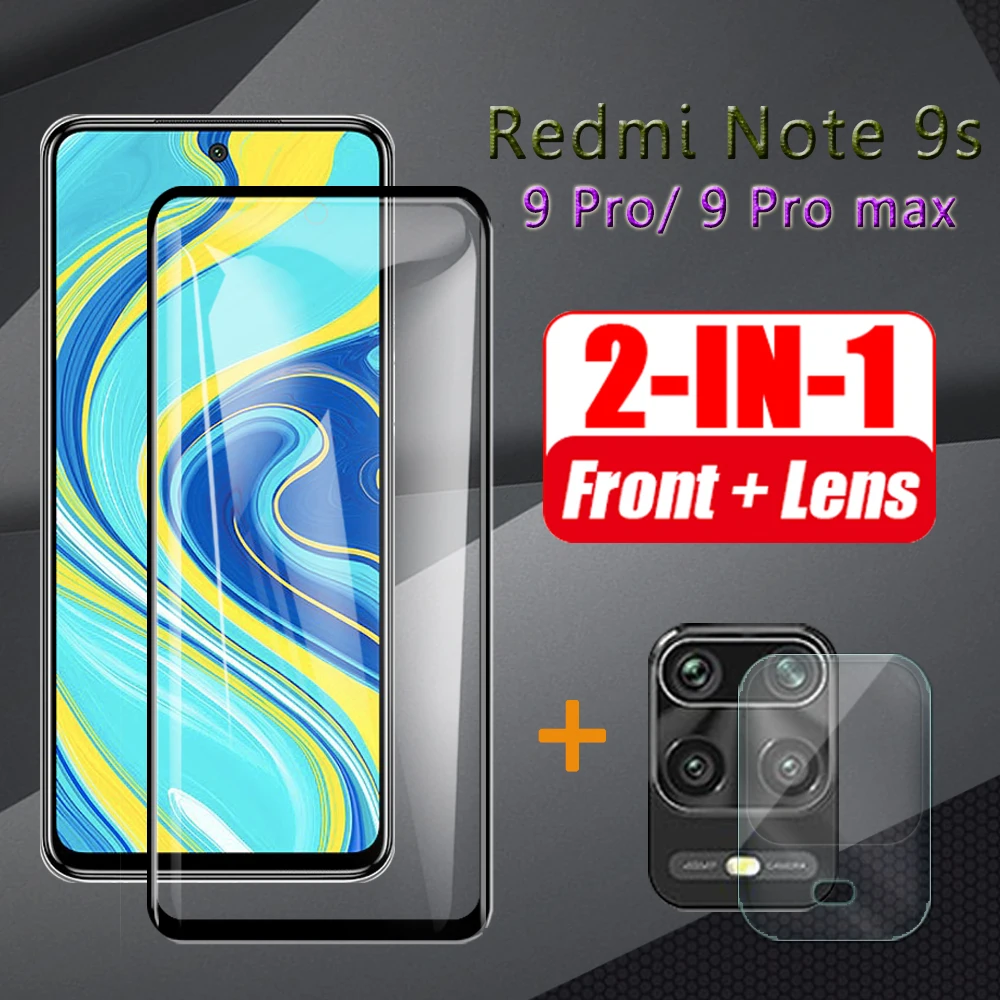 Защитное стекло для xiaomi закаленное mi note9s pro max защита экрана объектив камеры 2 в 1 |