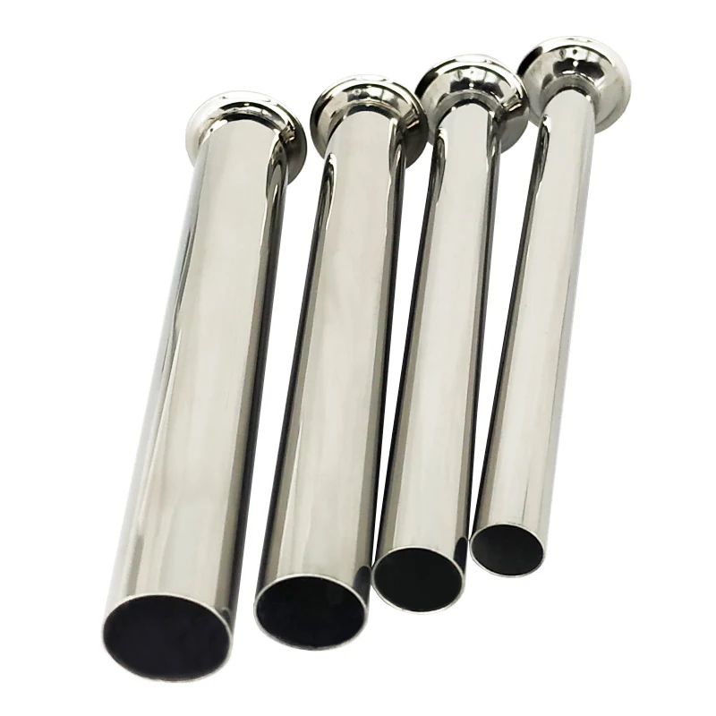 Stainless Steel Food Safe Grade Sausage Stuffer Filling Tubes Funnels
