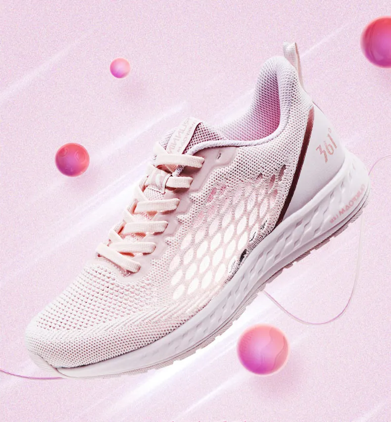 361 degree original Women's running shoes new arrival breathable cushioning anti-skid sport sneakers 581922204