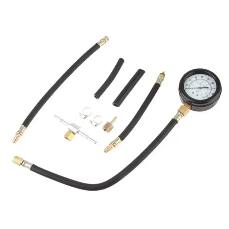 Diagnostic Tools Manometer Fuel Pressure Fuel Injection Pump Pressure Tester Injector Test Pressure Gauge Sensor Set Kit