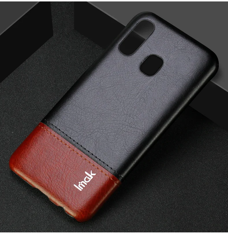 Кожаный чехол IMAK в сдержанном стиле A20e Etui для samsung A20e, чехол для samsung A20, Роскошный чехол для samsung Galaxy A20, чехол A 20 E