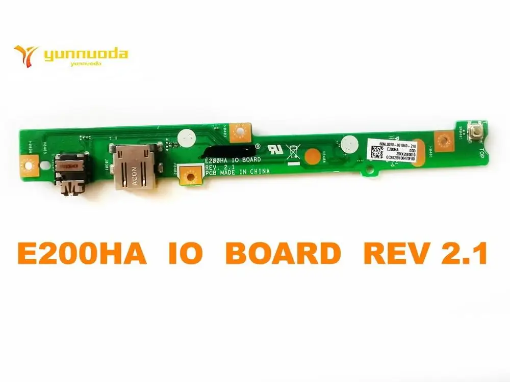 

Original for ASUS E200HA USB board audio board E200HA IO BOARD REV 2.1 tested good free shipping