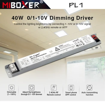 

Miboxer PL1 40W 0/1~10V Dimming Driver Brightness Lighting Control LED Power Smart APP Voltage Regulator Adjustable Controller
