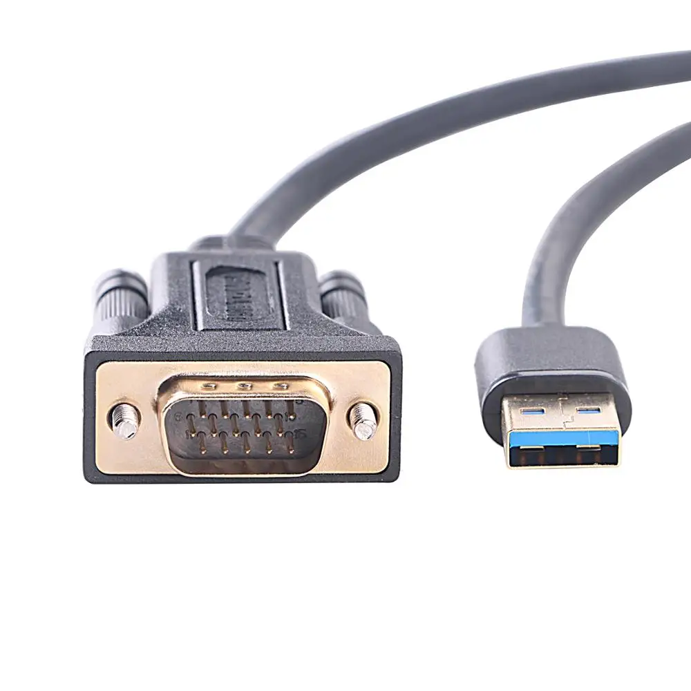 FTDI USB to VGA Male 1080P Monitor Display Video Adapter