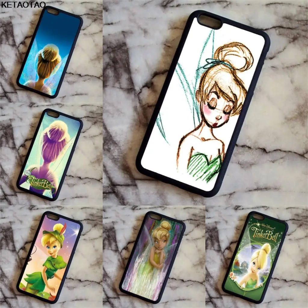 KETAOTAO Питер Пэн TINKERBELL Дизайн чехол для телефона s для samsung galaxy S3 4 5 6 7 8 9 Note 3 4 5 7 8 чехол Мягкий ТПУ резиновый силиконовый