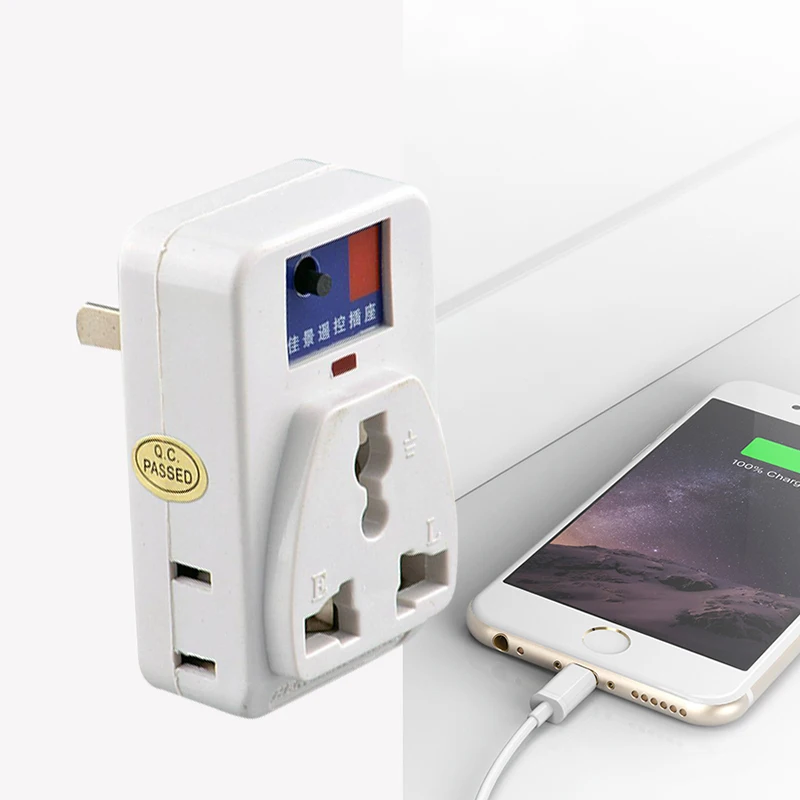 Умная розетка Беспроводное дистанционное гнездо адаптера питание управление