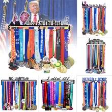 Дональд Трамп, спортивная медаль для гонок, вешалка для бега, плавания, гимнастики, медаль, держатель, стойка, дисплей, подарок для мужчин и женщин, дропшиппинг