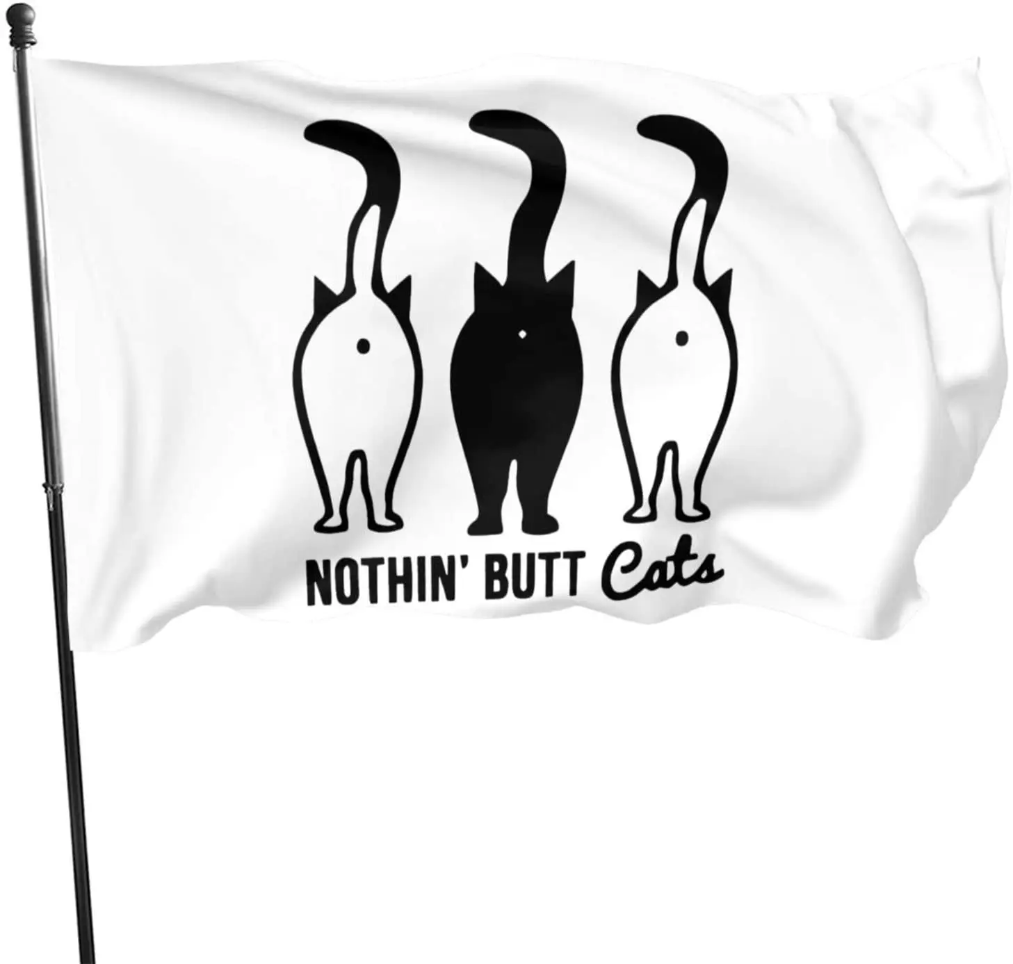 Американский флаг США владельцы ветеранов нетонкий с кошками 3x5 футов | Дом и сад