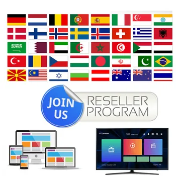 

2 devices IPTV TV Box Europe Arabic Spain Italy iptv m3u ssmart TV Ma9 tv box for tv box only no channels included