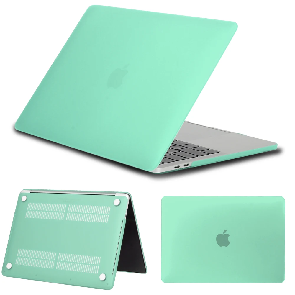 cor pura caso laptop para apple macbook air id branco
