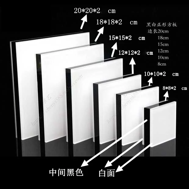 

Quality Square Acrylic Flat Plate Jewelry Case Bracelet Holder Sumglasses Tray Watch Stand Ring Earring Display Organizer