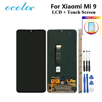 

ocolor For Xiaomi Mi 9 LCD Display +Touch Screen 6.39" Digitizer Assembly Replacement +Film+Tools+Adhesive For Xiaomi Mi 9 Phone