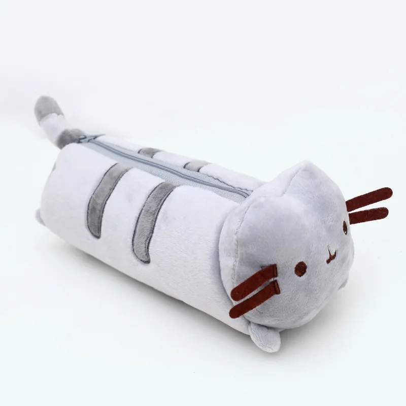 Новый Kawaii мягкие Pusheen Кошка плюшевая игрушка 24 см милый Карандаш Чехол | Персонажи мультфильмов и кино -4000683115832