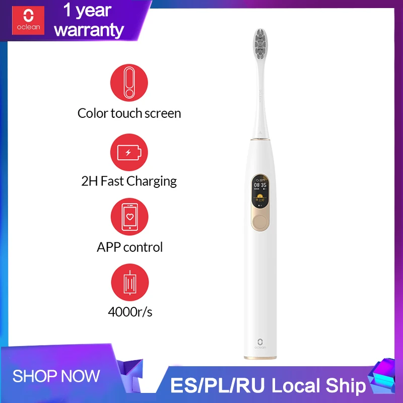 Xiaomi Mijia Oclean X Sonic электрическая зубная щетка усовершенствованная для взрослых