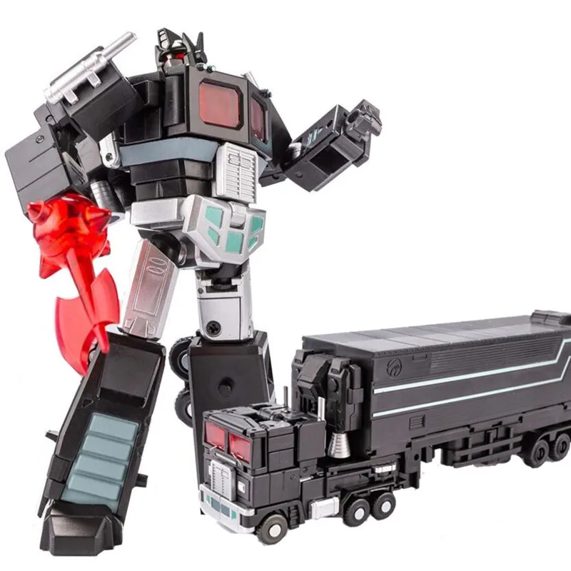 

Jinbao new Transformation toys boy Mini 12.5cm MPP10B With Trailer Roller Flying Backpack Action Figure Robot car model Toy kids