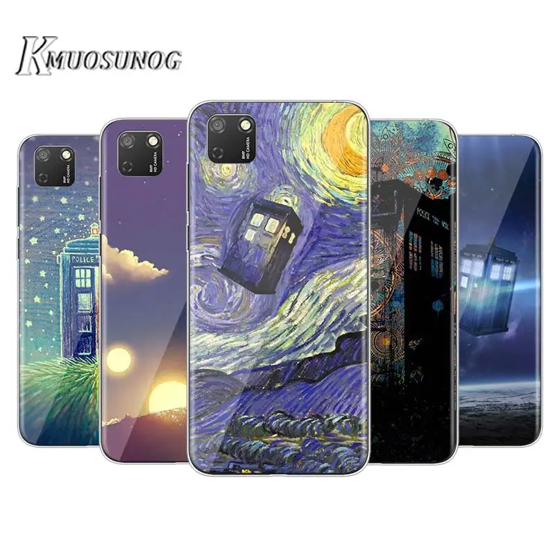 

Tardis Box Doctor Who for Huawei Honor 9S 9A 9C 30 20 10i 9X Lite 8X 20 10 10i 9 Lite 8C 8A 7C 7A Pro Phone Case