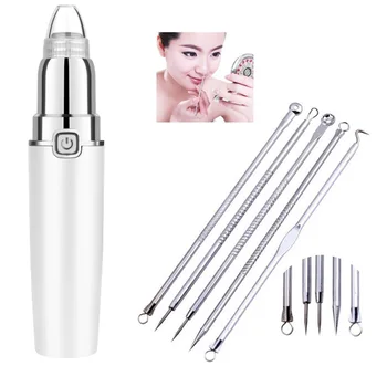 

Blackhead Remover Ergonomics 62Kpa 3 Gears Skin Care Mini Portable Facial Tool Pore Cleaning Nose Strong Suction Electric Vacuum