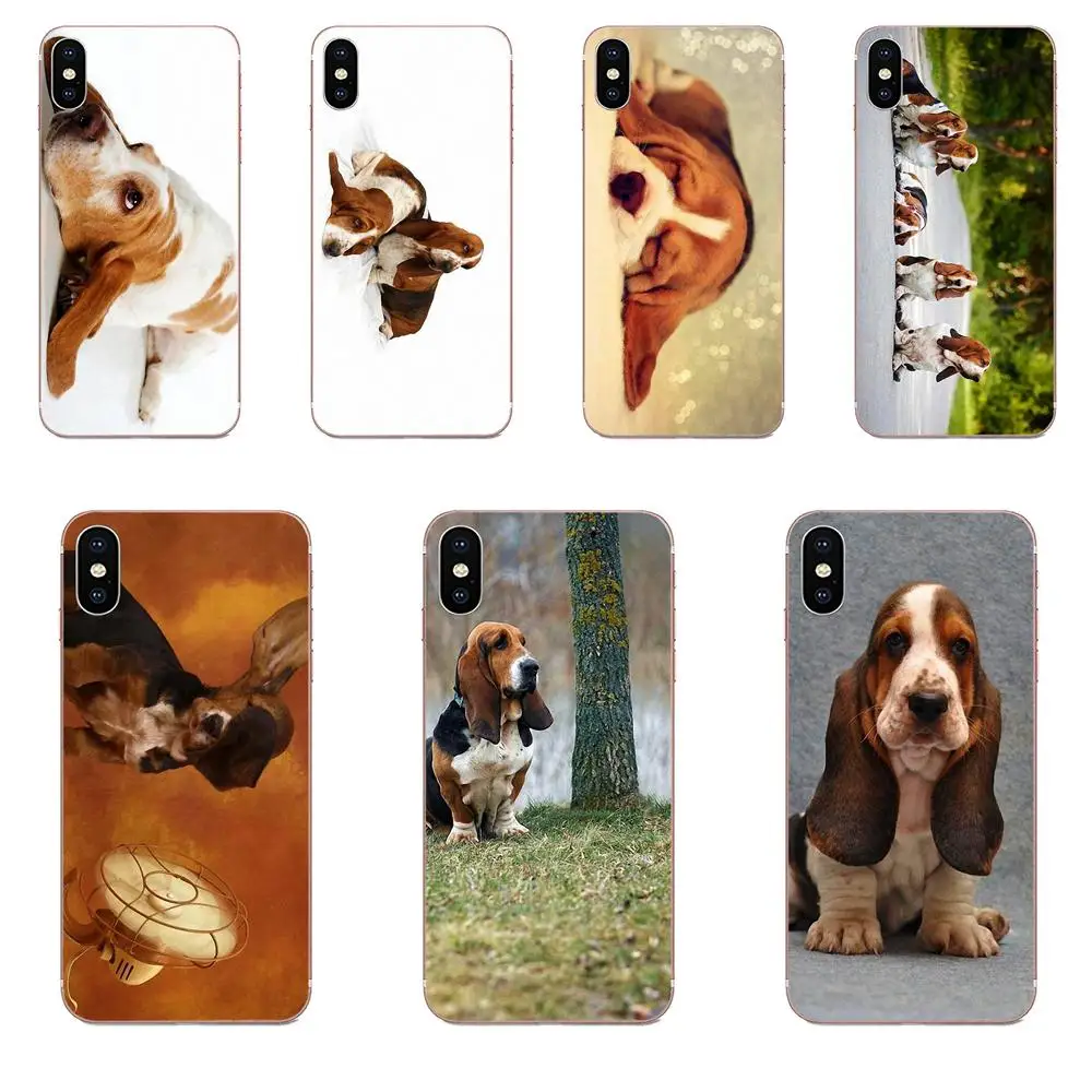 Специальные для Huawei NOVA 2 V20 Y3II Y5 Y5II Y6 Y6II Y7 Y9 G8 G9 GR3 GR5 GX8 Prime 2018 2019 Бассет-Хаунд Собака