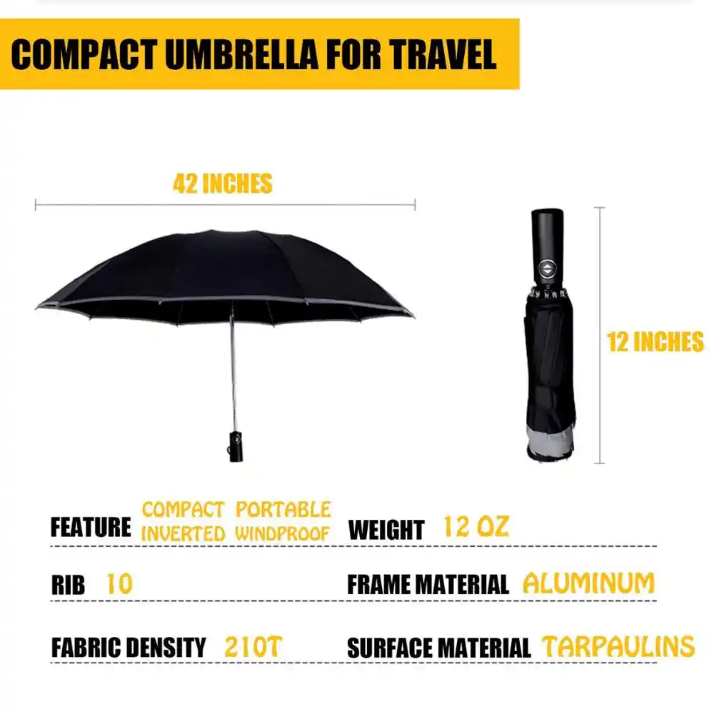 reverse umbrella compact