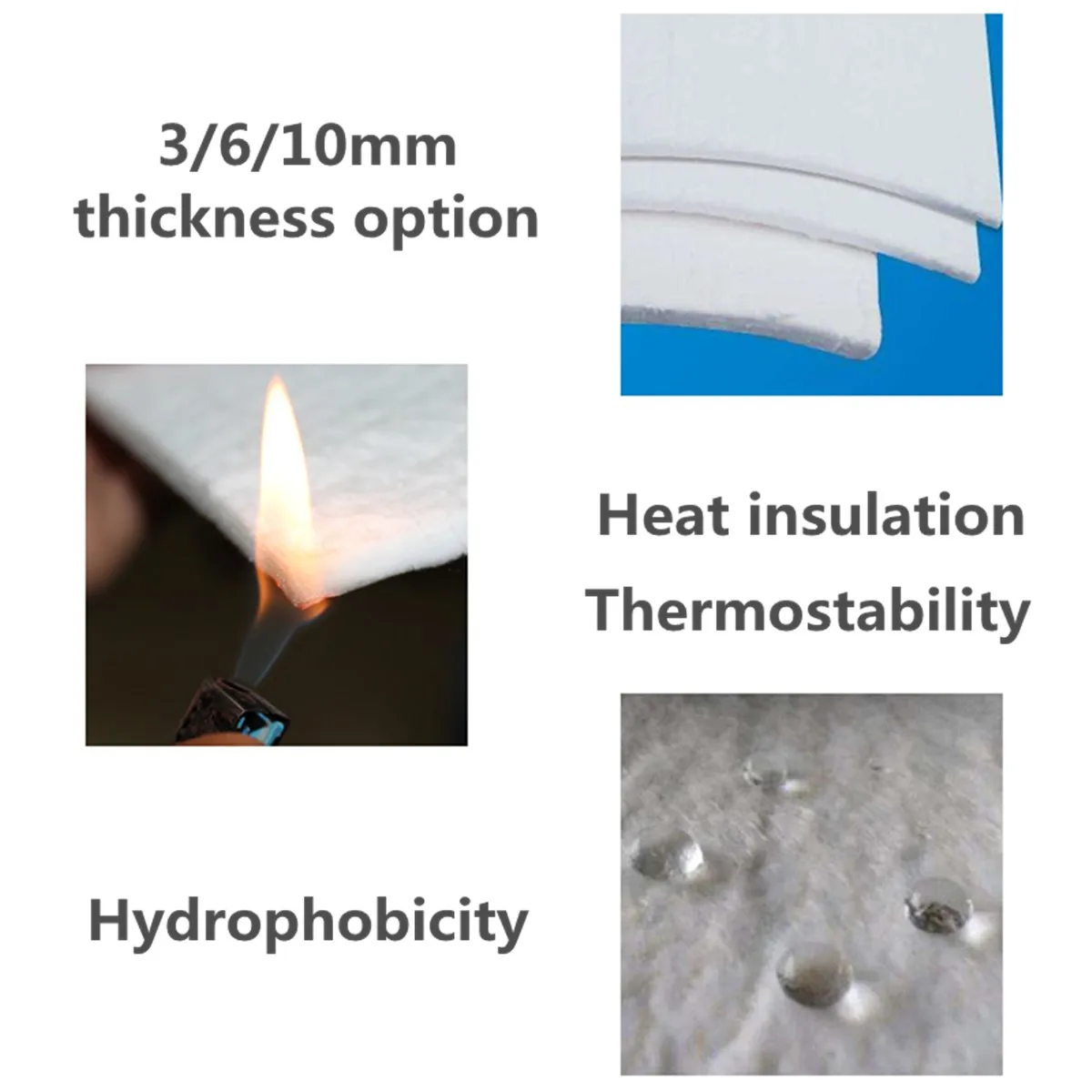 Nano Aerogel Isolierung Fühlte Wärmedämmung und Wasserdichte Isolierung 650  Grad Hohe Temperatur Flammschutzmittel Material - AliExpress