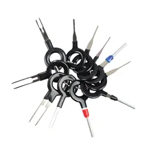 Herramienta de extracción de terminales para coche, Kit de pinza de presión para cables eléctricos, Extractor de clavijas, herramienta de reparación de terminales, 11 Uds.