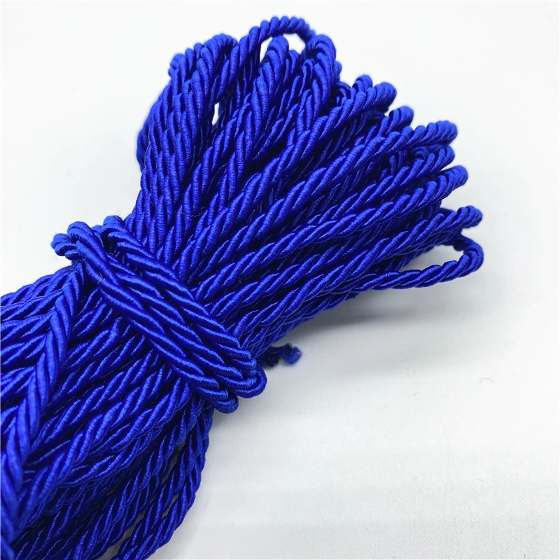 10yards/Lot 3mm 3-Strand Paracord Rope Polypropylene Rope For Home Decoration Accessories DIY Handmade Home Textile Decoration polypropylene rope