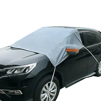 

Car Cover Car Exterior Protection Snow Blocked Car Covers Snow Ice Protector Visor Sun Shade Front Rear Windshield Cover Block