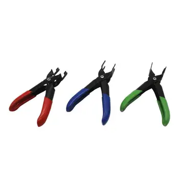 

3pc Car Fuel Line Disconnection Plier Set - Petrol Diesel Pipe Removal Tools Repair Kit Accessories Piperemoval Tool