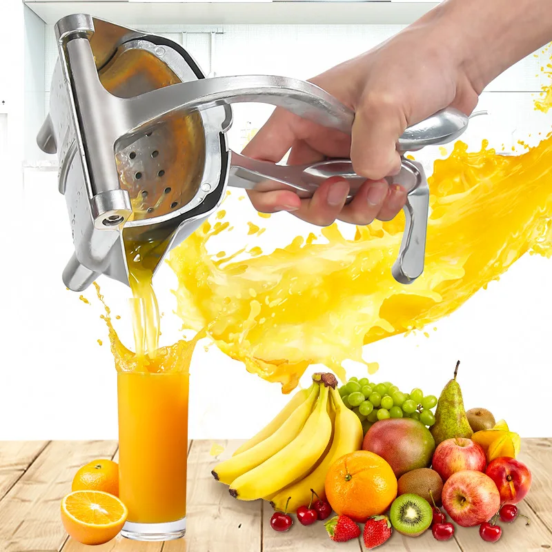 

Manual Juice Squeezer Aluminum Alloy Hand Pressure Juicer Pomegranate Orange Lemon Sugar Cane Juice Kitchen Fruit Tool