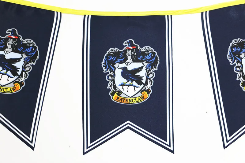 4 м 12 шт./компл. Гарри магия ретро четыре баннер колледжа Флаг Бантинг Висячие настенные плакаты вечерние для школы дома сада на открытом воздухе вечерние на Рождество